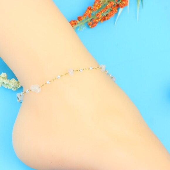 Elegant Handmade Anklet – Perfect for Women & Girls | Ideal Gift Option, DYC1787 - Picture 1 of 11